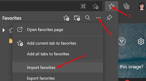 Como recuperar favoritos excluídos no Microsoft Edge