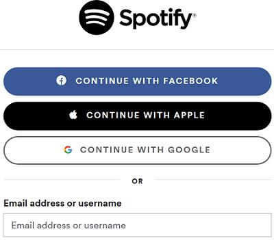 Solución: no puedo iniciar sesión en Spotify con la contraseña correcta