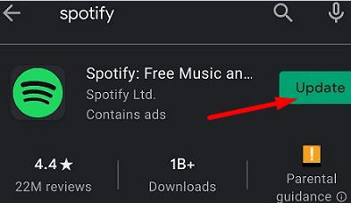 Correzione: impossibile accedere a Spotify con la password corretta