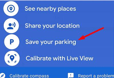 Cách sử dụng Google Maps để tìm xe đã đỗ của bạn
