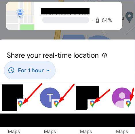 Googleマップ：電話番号で誰かの場所を探す