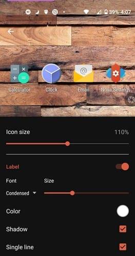 Cómo cambiar el tamaño y el estilo de los iconos de la aplicación de Android