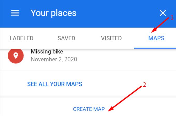 Google Maps: วิธีลบป้ายกำกับ