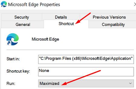 修復：Microsoft Edge 無法全屏打開