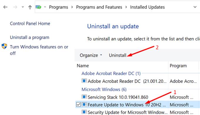 Windows 10: annullamento delle modifiche apportate al computer