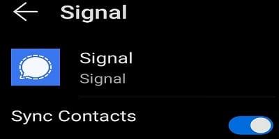 Perché non riesco a trovare i miei contatti su Signal?