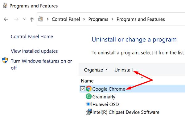 Fix Google Chrome Hoog CPU- en geheugengebruik op pc