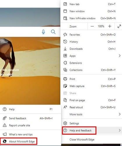 Hoe Microsoft Edge Browser bij te werken