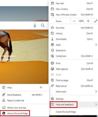 Microsoft Edge 브라우저를 업데이트하는 방법