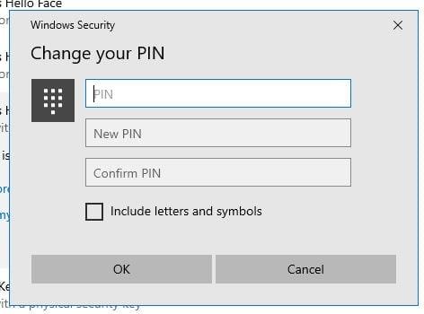 Come cambiare la password di Windows 10