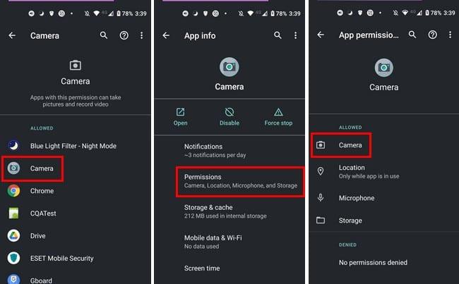 Android-camera werkt niet - Tips om het te repareren