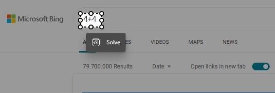 Cách tắt Microsoft Edge Math Solver