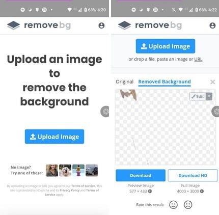 Como remover o fundo das imagens