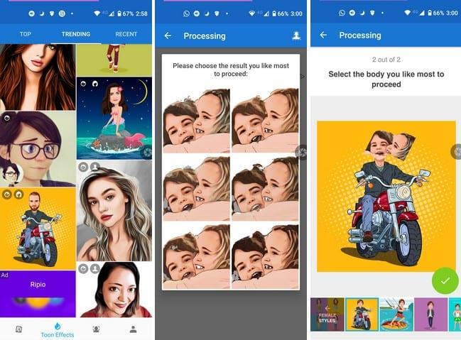 Comment transformer vos photos en dessins animés - Android