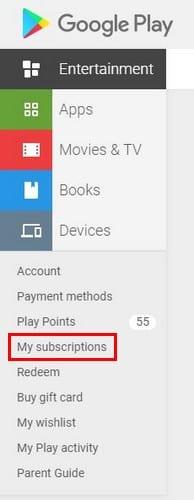 Google Play：アプリを再購読する方法