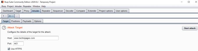 Come utilizzare Burp Suite Intruder per testare campi Web potenzialmente vulnerabili