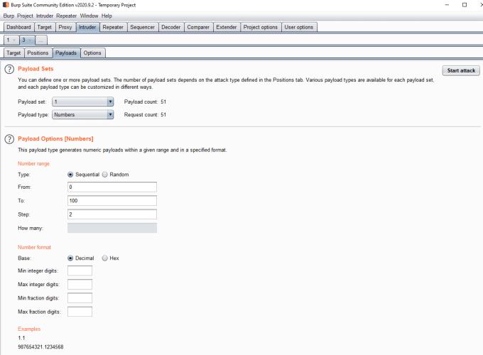 Come utilizzare Burp Suite Intruder per testare campi Web potenzialmente vulnerabili