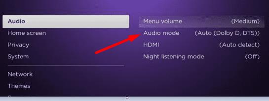 Fix Roku speelt geen audio of video af