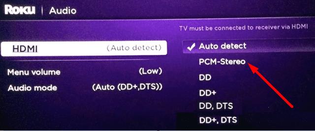 Fix Roku speelt geen audio of video af