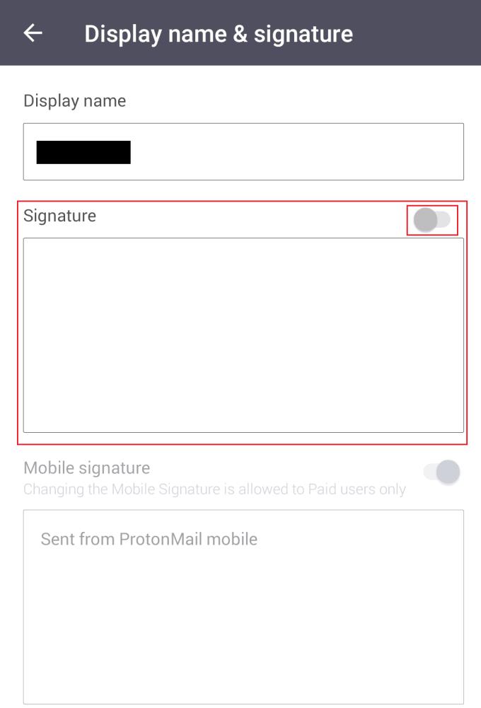 Protonmail : Comment ajouter une signature personnalisée