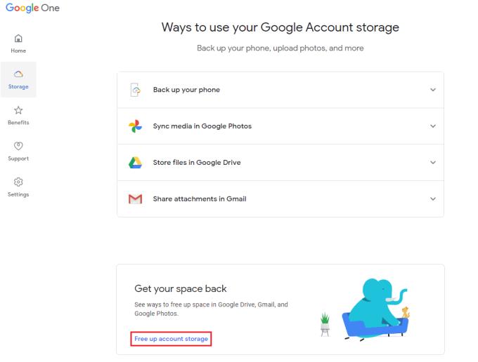 Google Cloud：スペースを解放する方法