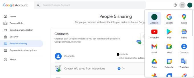 Compte Google : Comment enregistrer automatiquement les informations de contact