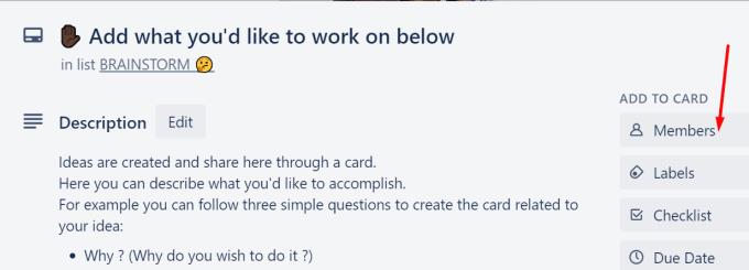 Trello：タスクとカードを割り当てる方法