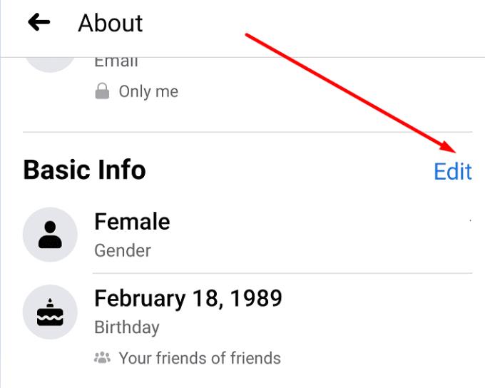 Hoe te voorkomen dat Facebook mijn verjaardag aankondigt