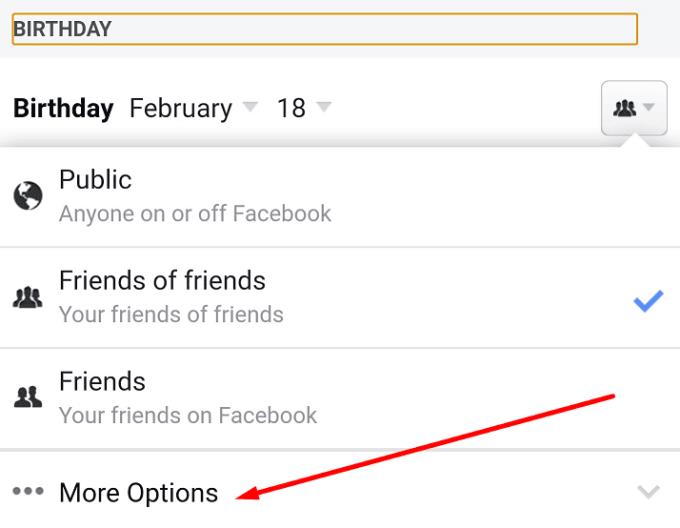 Como impedir o Facebook de anunciar meu aniversário