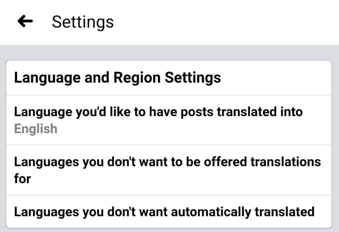 Hoe te voorkomen dat Facebook automatisch vertaalt?
