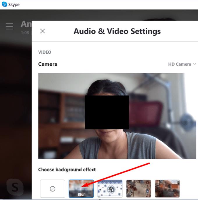 So verwischen Sie den Hintergrund Ihres Skype-Videoanrufs