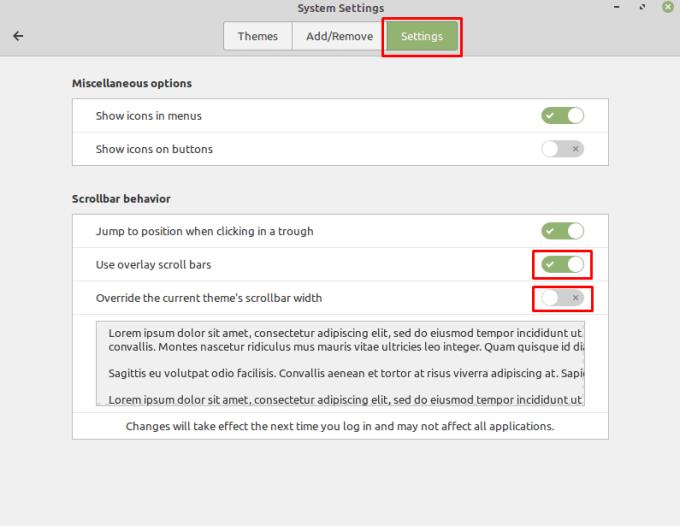 Linux Mint: jak sprawić, by paski przewijania były bardziej widoczne?