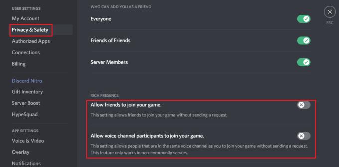 Comment autoriser des amis à rejoindre votre jeu via Discord