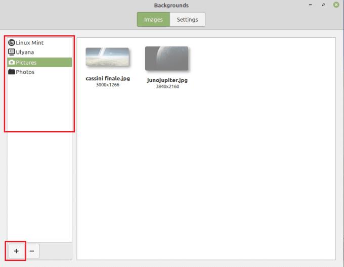 Linux Mint: come configurare una presentazione in background