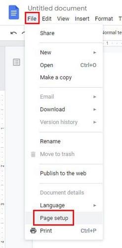 Google Docs: วิธีเปลี่ยนสีข้อความและหน้า