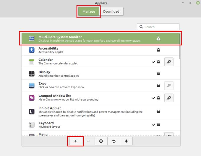 Linux Mint: jak dodawać nowe aplety