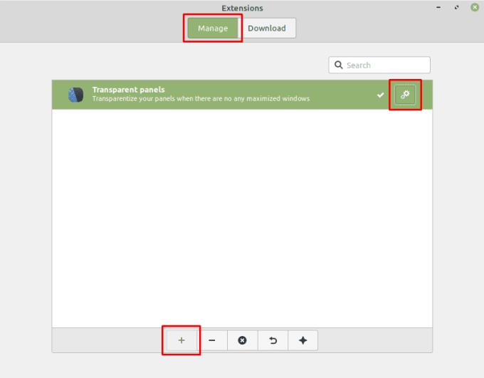 Linux Mint: nieuwe extensies toevoegen