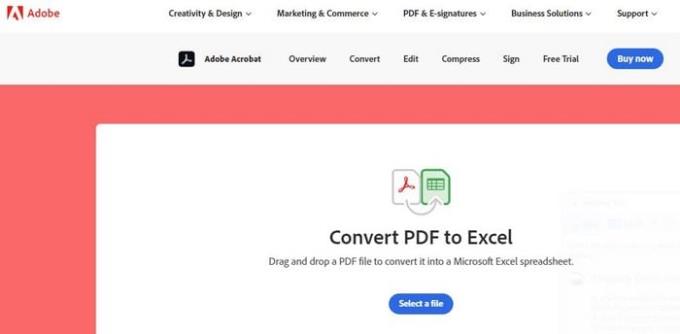 PDFをExcelスプレッドシートに変換する方法