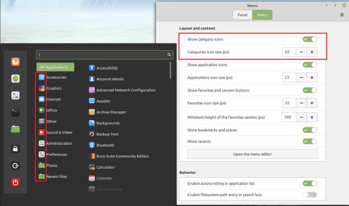 Linux Mint: Cách cấu hình Menu Applet