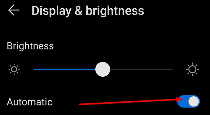Android에서 앱의 밝기 변경 방지