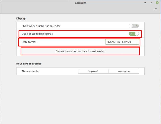 Linux Mint: de klok- en kalenderapplet configureren Configure