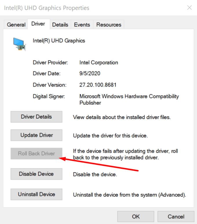 Uitzondering van Windows 10 Registerfilter-stuurprogramma repareren