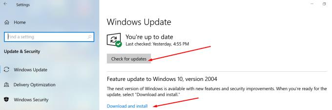 Uitzondering van Windows 10 Registerfilter-stuurprogramma repareren