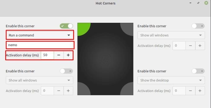 Linux Mint: Cách sử dụng “Hot Corners”