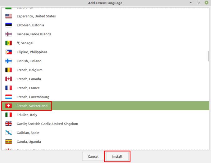 Linux Mint : Comment ajouter ou supprimer des modules linguistiques