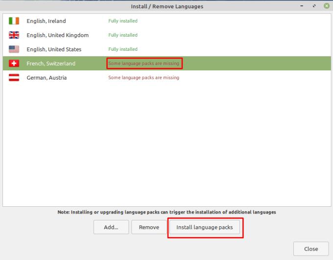 Linux Mint: taalpakketten toevoegen of verwijderen