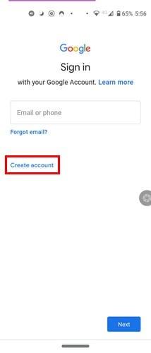 Android: een Gmail-account toevoegen