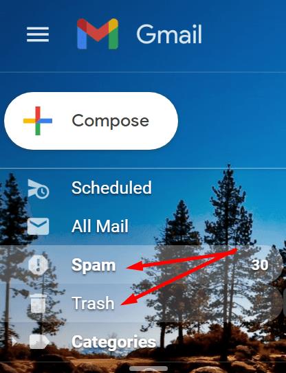 Réparer les notifications Gmail ne disparaîtra pas