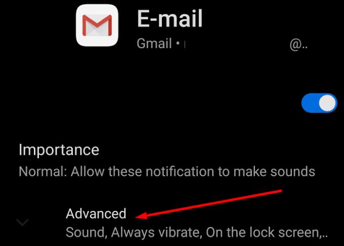 Réparer les notifications Gmail ne disparaîtra pas