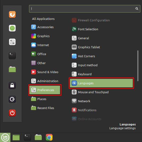 Linux Mint: como configurar o idioma da interface